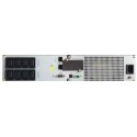 Effekta MTD RT Lineinter. UPS, 1000VA, 45min, MTD1000RTXL, USB+RS232, Black, Tower/19", - 130187 - 1