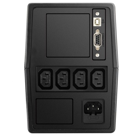 Effekta Line-Interactive UPS, 1000VA, USB/RS232, PVC housing, Office 1000, fanless, - 137001 - 1
