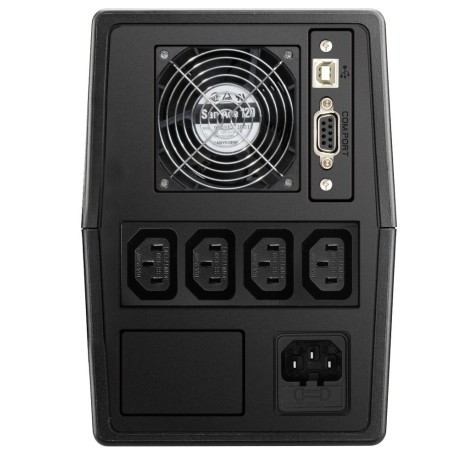 Effekta Line-Interactive UPS, 1500VA, USB/RS232, PVC housing, Office 1500, - 137002 - 1