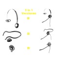 Jabra BIZ 2400 II Headset Mono *Ultra NC* QD 3-in-1 - 121844 - 1