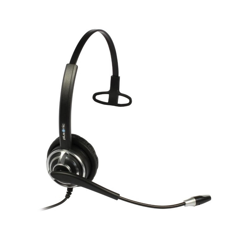 Plusonic Headset 8.1P, monaural, NC, Wideband - 133004 - 1