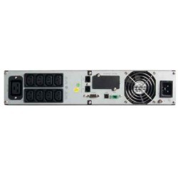 Effekta MTD RT Lineinter. USV,3000VA, 54min bei cos phi 0,7 , MTD3000RTXL, USB+RS232, Schwarz, Tower/19", - 144869 - 1