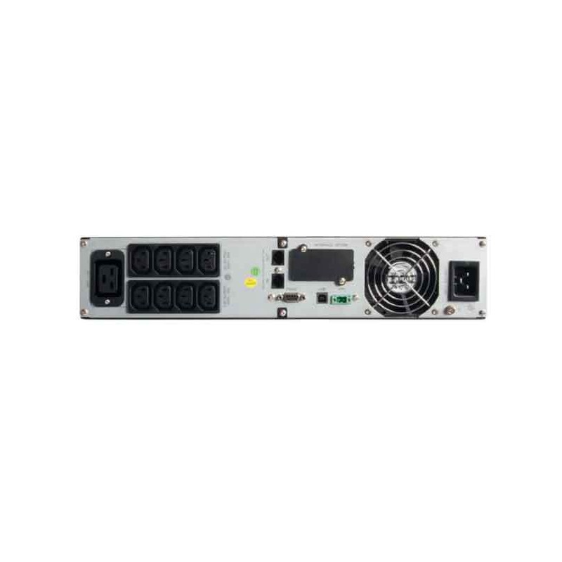 Effekta MTD RT Lineinter. USV,3000VA, 54min bei cos phi 0,7 , MTD3000RTXL, USB+RS232, Schwarz, Tower/19", - 144869 - 1