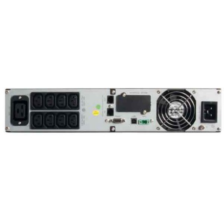 Effekta MTD RT Lineinter. USV,3000VA, 54min bei cos phi 0,7 , MTD3000RTXL, USB+RS232, Schwarz, Tower/19", - 144869 - 1