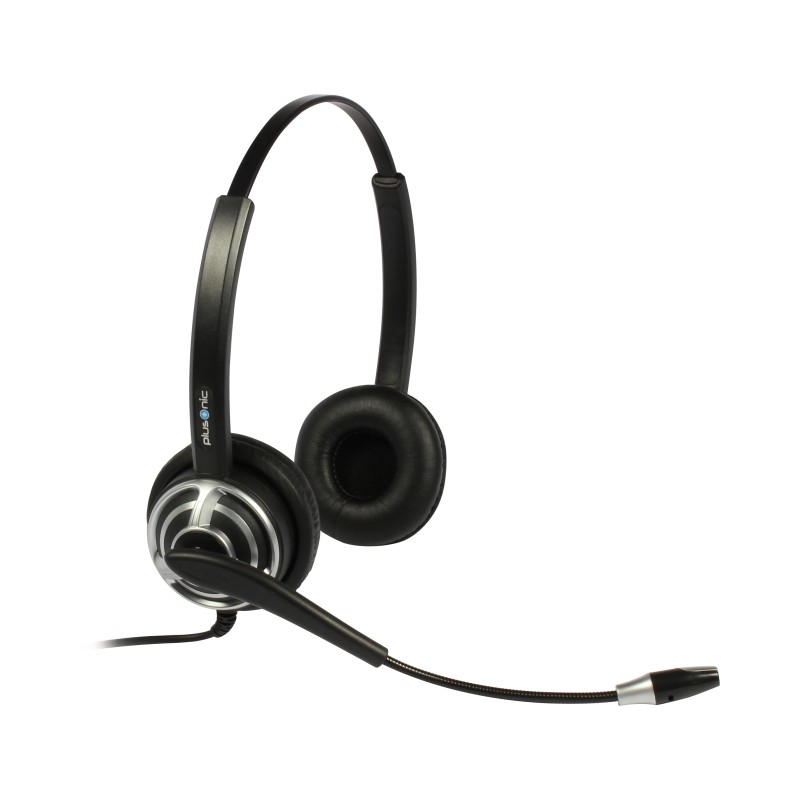 Plusonic headset 8.2MS binaural, NC, wideband USB - 133007 - 1