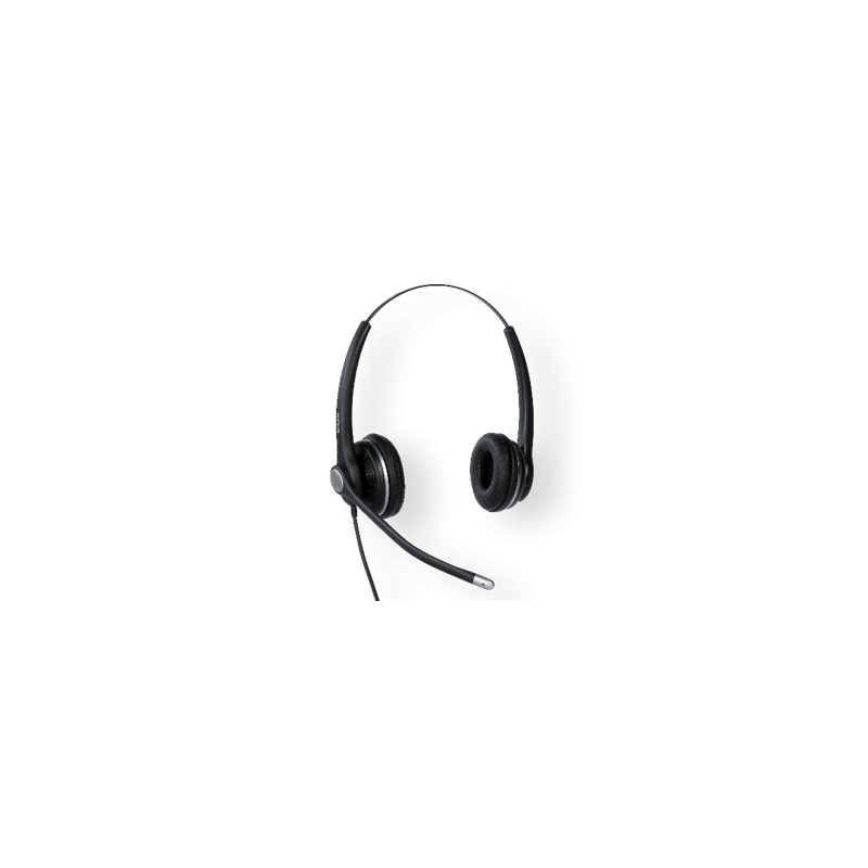 SNOM Headset Binaural Headband, A100D for 3x0/D3x5/7x0/D7x5 - 146975 - 1