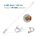 RAK Wireless · LoRa · Accessories · Helium · 8dBi Fiber Glass Antenna 858-878MHz · SMA - 198438 - 2