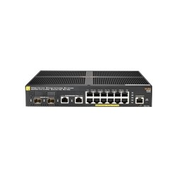 HP Switch 1000Mbit, 12xTP, 2xTP/(SFP/SFP+-Slot), 2930F-12G-POE+-2G/2SFP+, - 194107 - 1