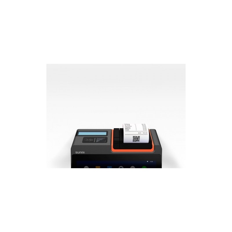 Kasse Sunmi T2 mini - Touchsystem, 11.6" (mit 4G) Widescreen Display, 80mm Bondrucker, Android 7.1, NFC, Kamera, 2GB/16GB - 1946