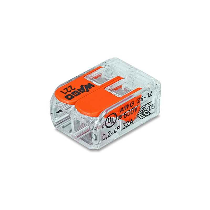 Wago Series 221 - 2*4mm (100 pieces) - 120373 - 2