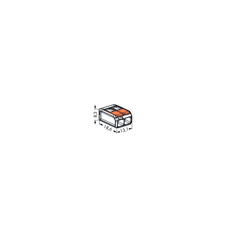 Wago Series 221 - 2*4mm (100 pieces) - 120373 - 3