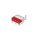 Wago Serie 2273 - 4-Leiter-Klemme (100 Stück) - 124662 - 2