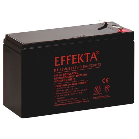Effekta zbh. Akku, 12V-9,5AH, - 10996 - 1