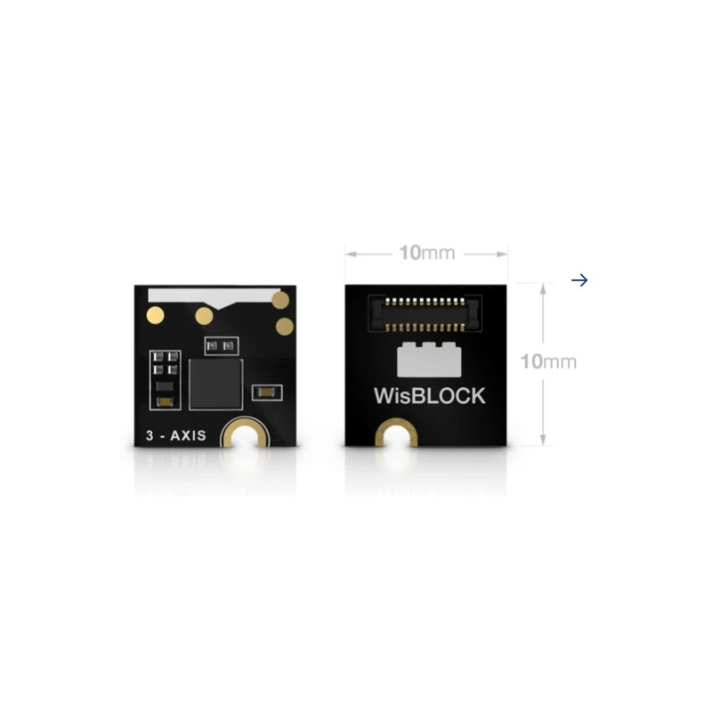 RAK Wireless · LoRa · WisBlock · 3 Axix Acceleration Sensor · RAK1904 - 198497 - 2