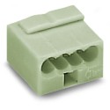Wago Serie 243- 4-Leiter-Micro-Klemme (100 Stück) lichtgrau - 131995 - 1