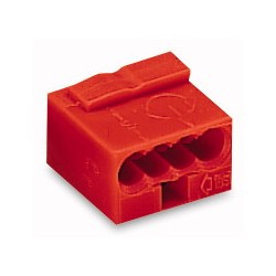 Wago Serie 243- 4-Leiter-Micro-Klemme (100 Stück) rot - 140085 - 1