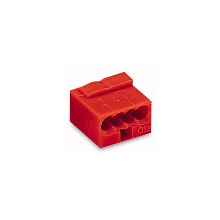 Wago Serie 243- 4-Leiter-Micro-Klemme (100 Stück) rot - 140085 - 1
