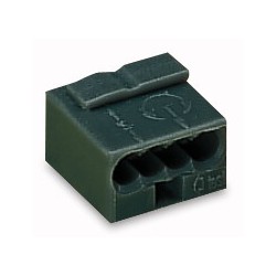 Wago Serie 243- 4-Leiter-Micro-Klemme (100 Stück) schwarz - 140086 - 1