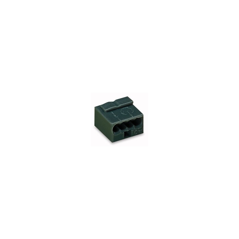 Wago Serie 243- 4-Leiter-Micro-Klemme (100 Stück) schwarz - 140086 - 1