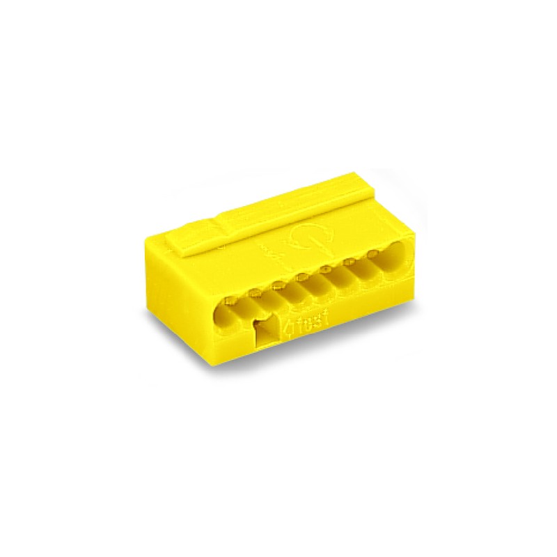 Wago Serie 243- 8-Leiter-Micro-Klemme (50 Stück) gelb - 140089 - 1
