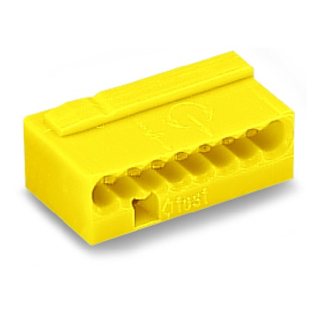 Wago Serie 243- 8-Leiter-Micro-Klemme (50 Stück) gelb - 140089 - 1