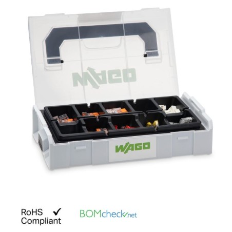 Wago Verbindungsklemmen Set L-BOXX® Mini Serie 221, 2273, 224 - 159380 - 1