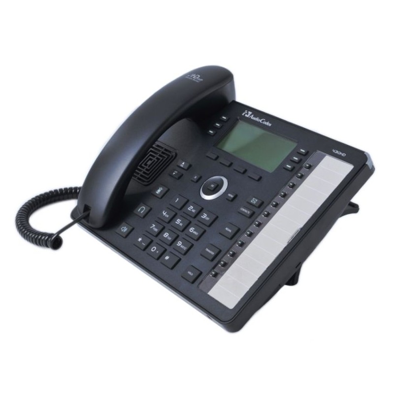AudioCodes IP-Phone 430HD, Gigabit, PoE, Black - 104862 - 1