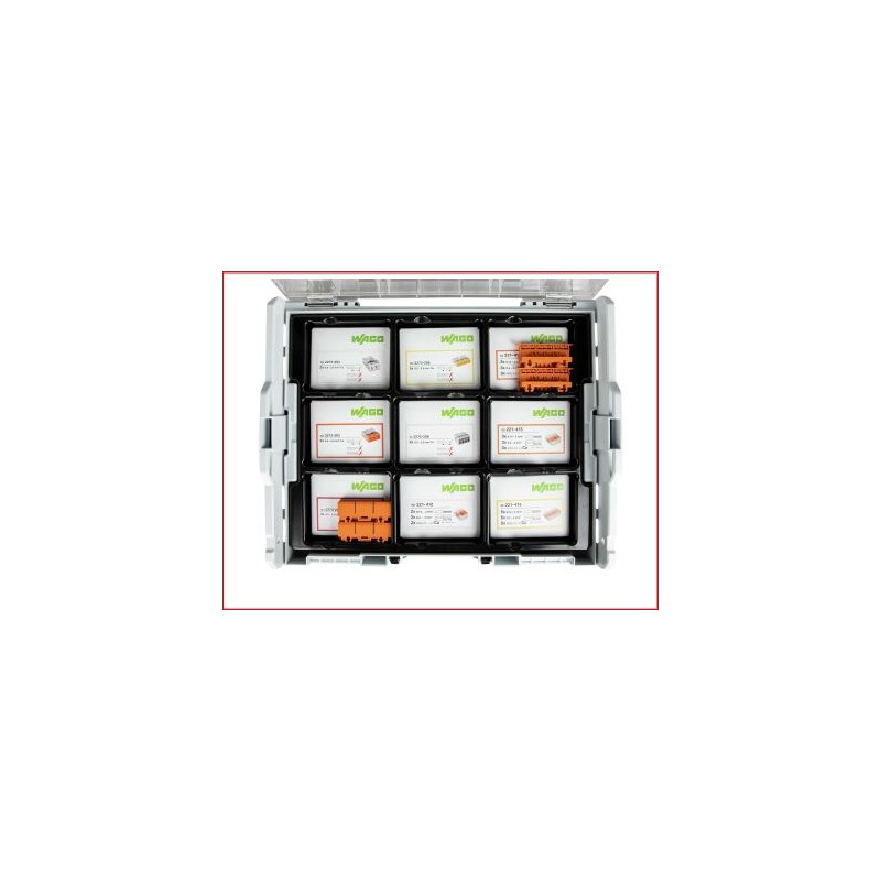 Wago Verbindungsklemmen Set L-BOXX® 102 Sortiment Serien 221, 2273 - 195880 - 2