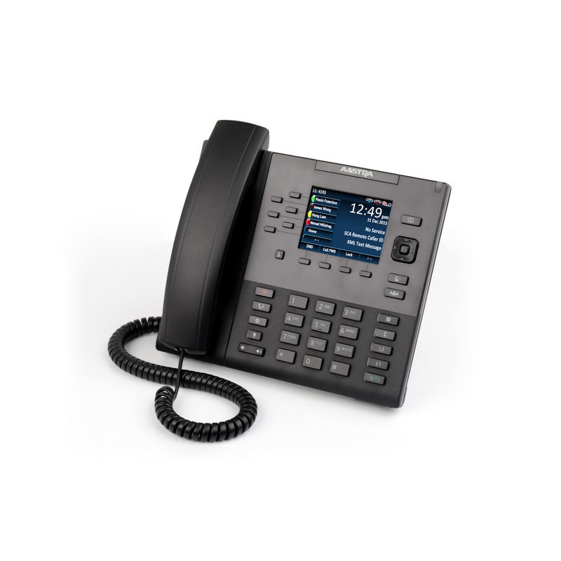 Mitel SIP 6867 Comfort SIP Phone - without power supply - 111845 - 1