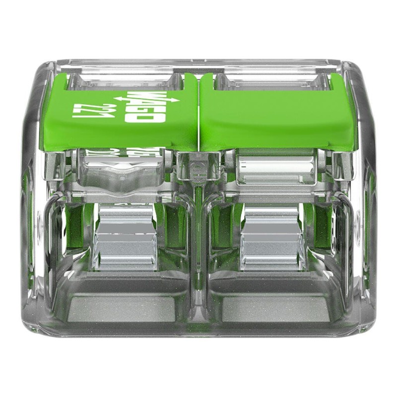 Wago Serie 221 - 2*4mm (100 Stück) Green Range - 239957 - 4