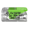 Wago Serie 221 - 2*4mm (100 Stück) Green Range - 239957 - 5
