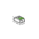 Wago Series 221 - 2*4mm (16 pieces Retail) Green Range - 239960 - 4