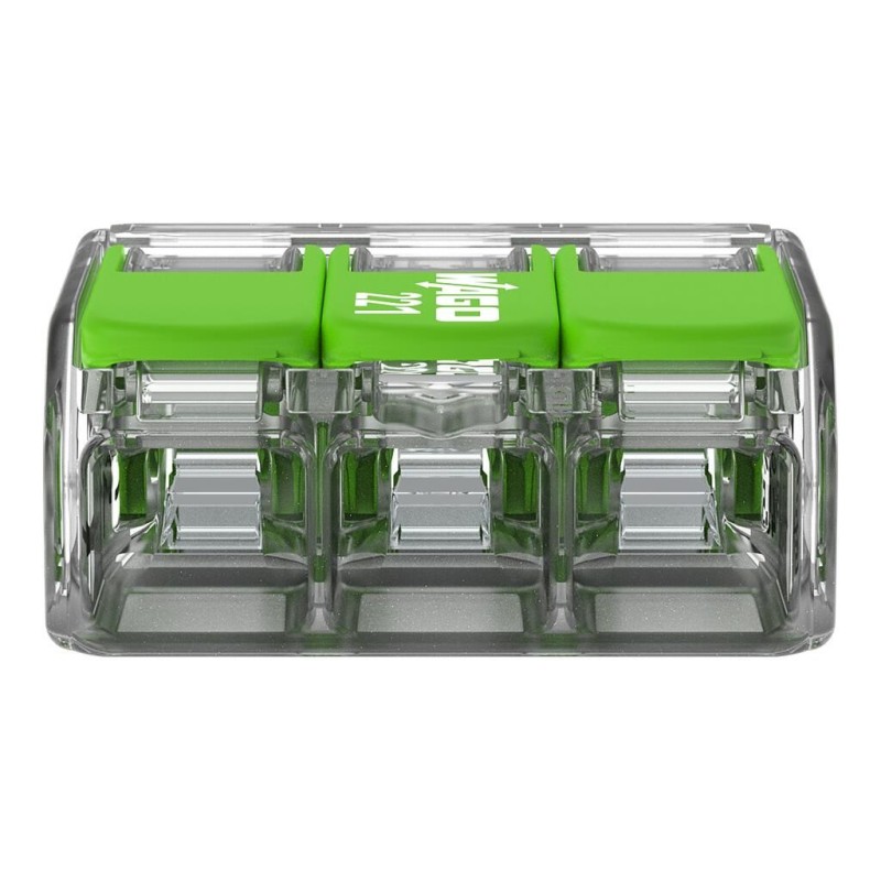 Wago Serie 221 - 3*4mm (12 Stück Retail) Green Range - 239961 - 5