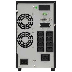 Effekta MTX Lineinteraktive USV, 3000VA, 6min bei cos phi 0,7 , MTX3000, USB+RS232, Schwarz, Sinus-Ausgang, - 159667 - 1