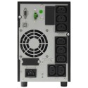 Effekta MTX-XL Lineinteraktive USV, 1100VA, 36min bei cos phi 0,7 , MTX1100-36, USB+RS232, Schwarz, Sinus-Ausgang, - 159674 - 1