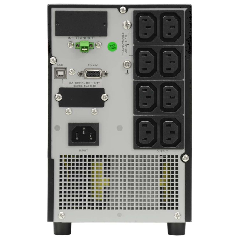 Effekta MTX-XL Lineinteraktive USV, 1500VA, 34min bei cos phi 0,7 , MTX1500-34, USB+RS232, Schwarz, Sinus-Ausgang, - 159676 - 1