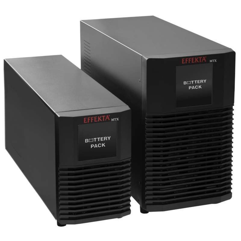 Effekta MTX-XL Lineinteraktive USV, 1500VA, 34min bei cos phi 0,7 , MTX1500-34, USB+RS232, Schwarz, Sinus-Ausgang, - 159676 - 2