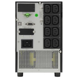 Effekta MTX-XL Lineinteraktive USV, 2000VA, 16min bei cos phi 0,7 , MTX2000-16, USB+RS232, Schwarz, Sinus-Ausgang, - 159680 - 1