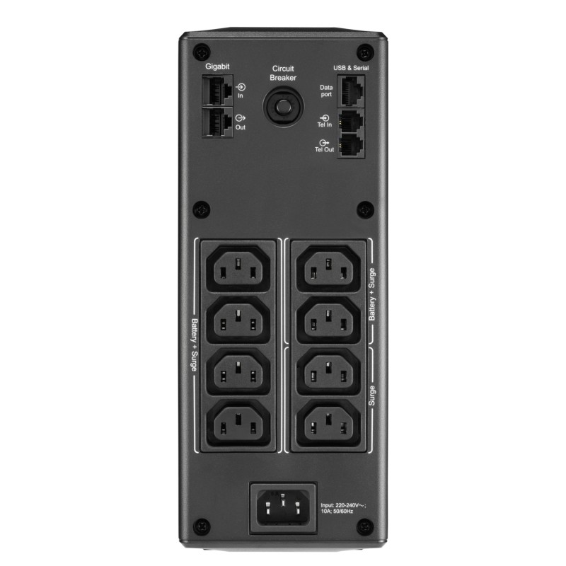 APC USV Back Pro, BR1600VA, 2,6min., USB, AVR, - 182926 - 3