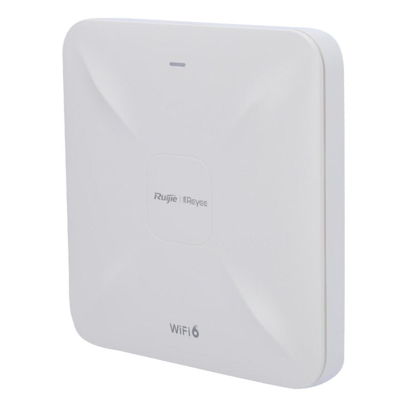 Reyee - Omnidirektionaler-AP Wi-Fi 6 - Frequenz 2.4 und 5 GHz - Unterstützt 802.11a/b/g/n/ac/ax - Übertragungsrate bis zu 1775 M