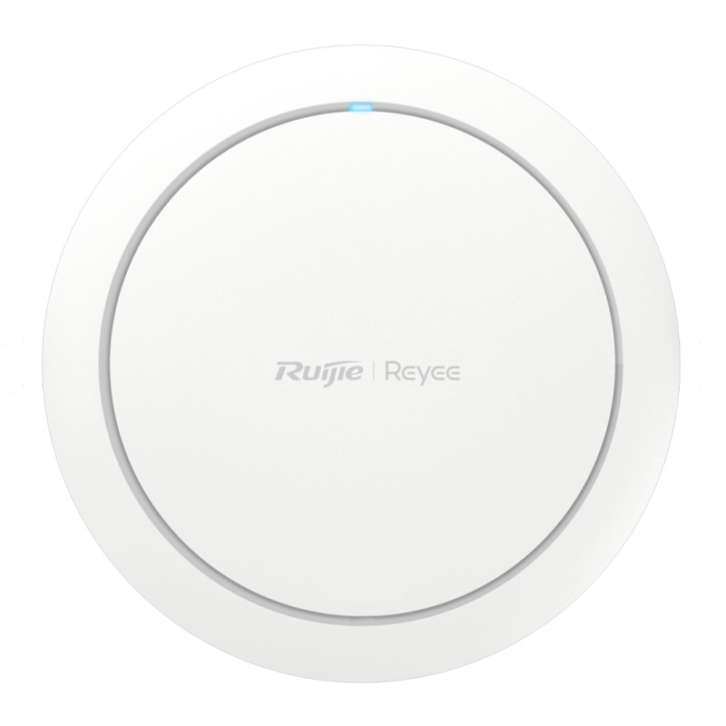 Reyee - Omnidirektionaler-AP Wi-Fi 6 - Frequenz 2.4 und 5 GHz / 160MHz Kanalbreite - Unterstützt 802.11a/b/g/n/ac/ax - WiFi-Über
