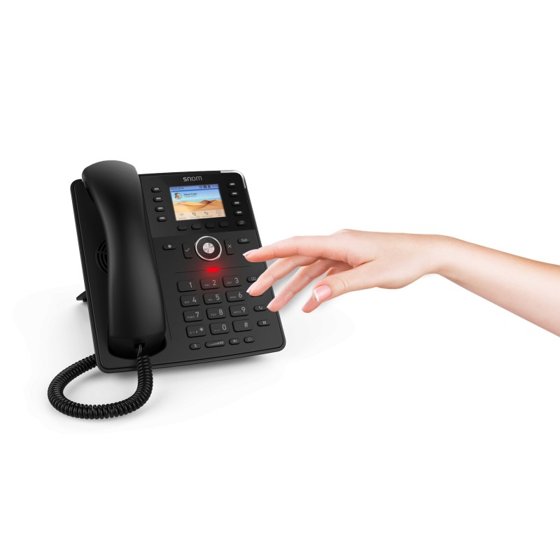 SNOM D735 VOIP phone (SIP) without power supply, black - 154825 - 2