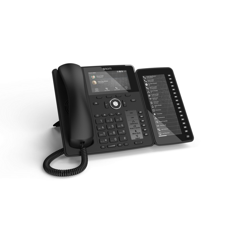 SNOM D7C Tastaturerweiterungsmodul Black Farbdisplay - 193142 - 3
