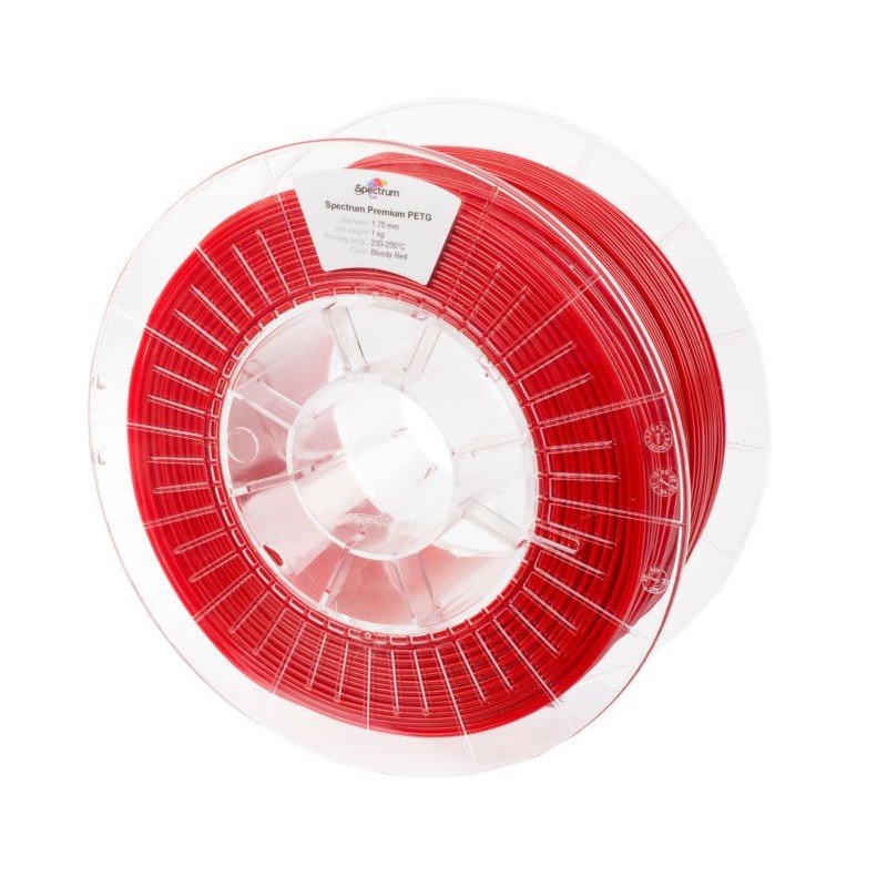 Spectrum 3D Filament / ASA 275 / 1,75mm / Bloody Red / Rot / 1kg - 181639 - 2