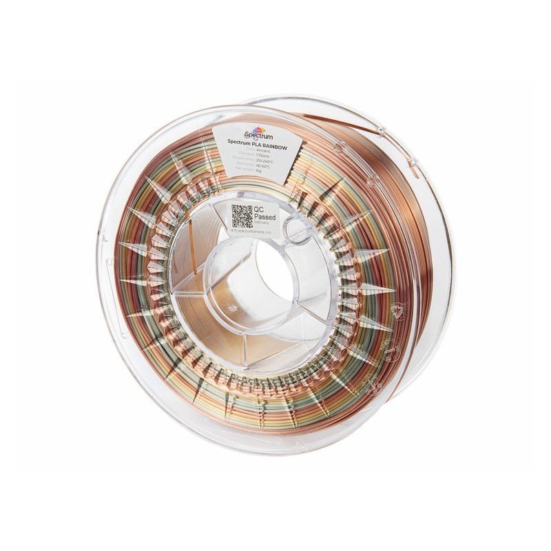 Filament Spectrum PLA SILK Rainbow ANCIENT 1.75mm 1kg - 240388 - 2