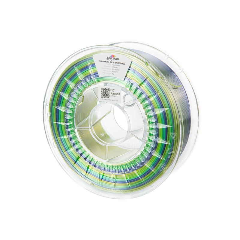 Filament Spectrum PLA SILK Rainbow FROST GLOSS 1.75mm 1kg - 240391 - 2