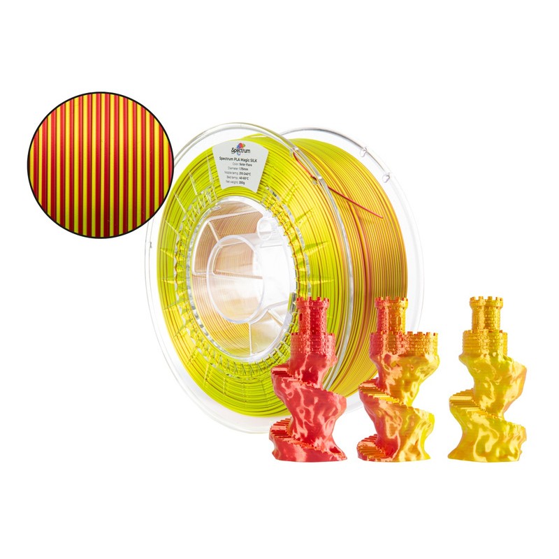 Filament Spectrum · PLA Magic SILK · SOLAR FLARE · 1.75mm · 1kg - 240420 - 1