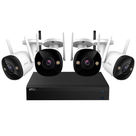 Imou Wifi Camera 2 Megapixels - Color Night Vision / Deterrent Flash - Lens 2.8 mm - IR 30 m - Intelligent Detection