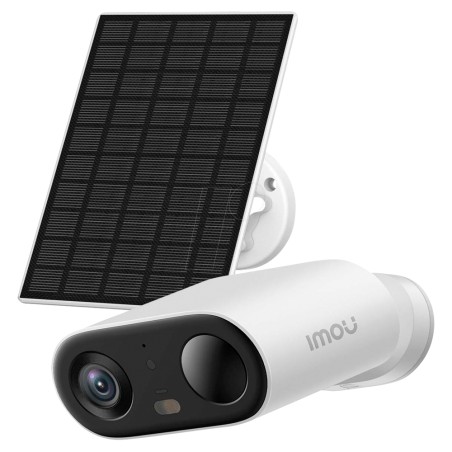 Imou Wifi Kamera 3 Megapixel - Batterie 5000 mAh + Solarpaneel - Objektiv 2.8 mm / IR 15 m - PIR + Personenerkennung - Bidirekti