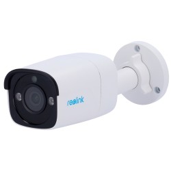Reolink PoE IP-Kamera P320 - 5MP (2880 x 1616) - IR 30 m / PoE - Erkennung von Menschen und Fahrzeuge - Zwei-Wege-Audio / MicroS